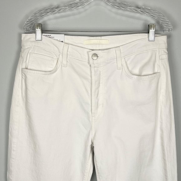 Joes Jeans Womens Scout White Mid Rise Slim Boyfriend Jeans Button Fly size 30 - Picture 5 of 14